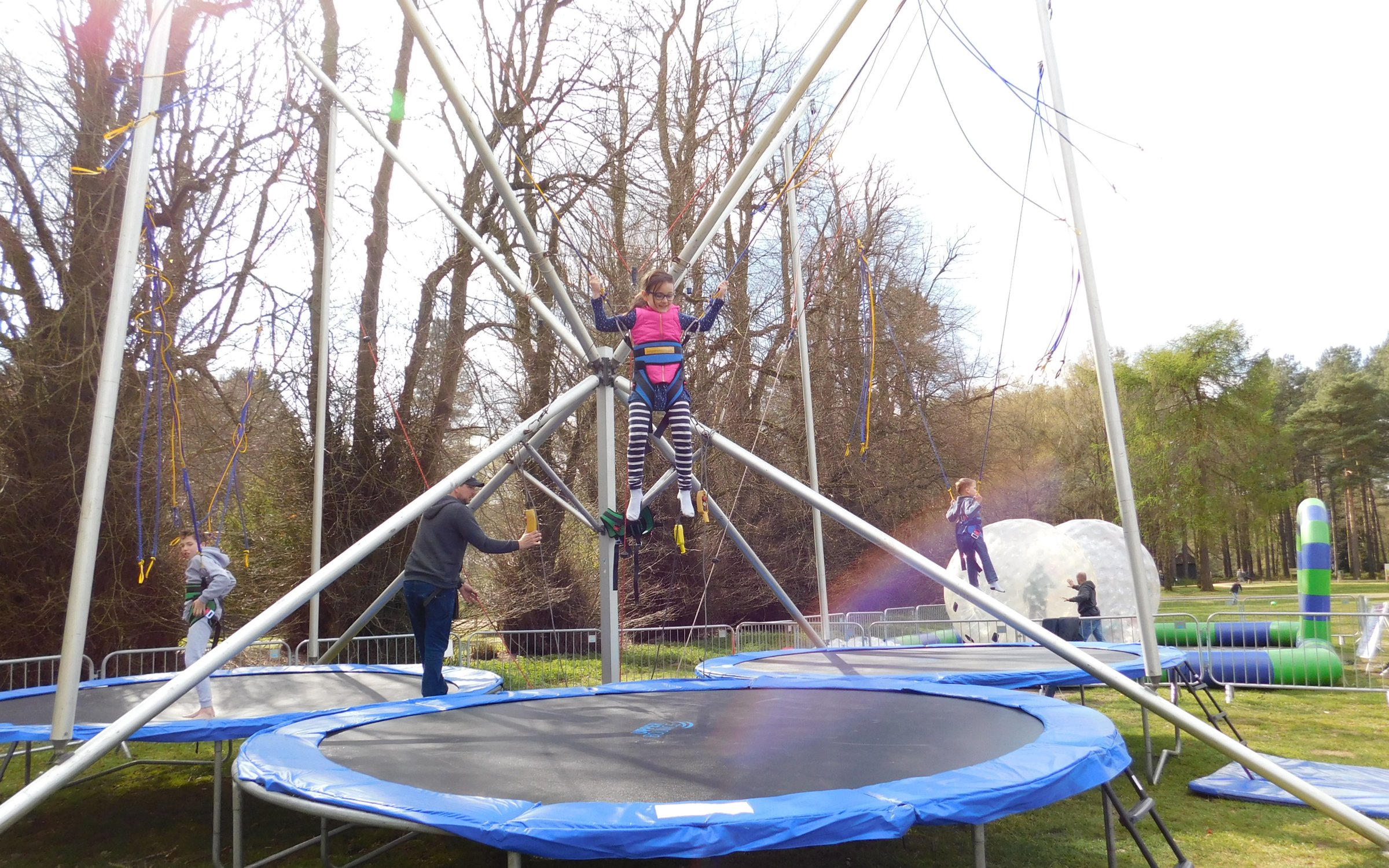 Trampoline high on sale jump